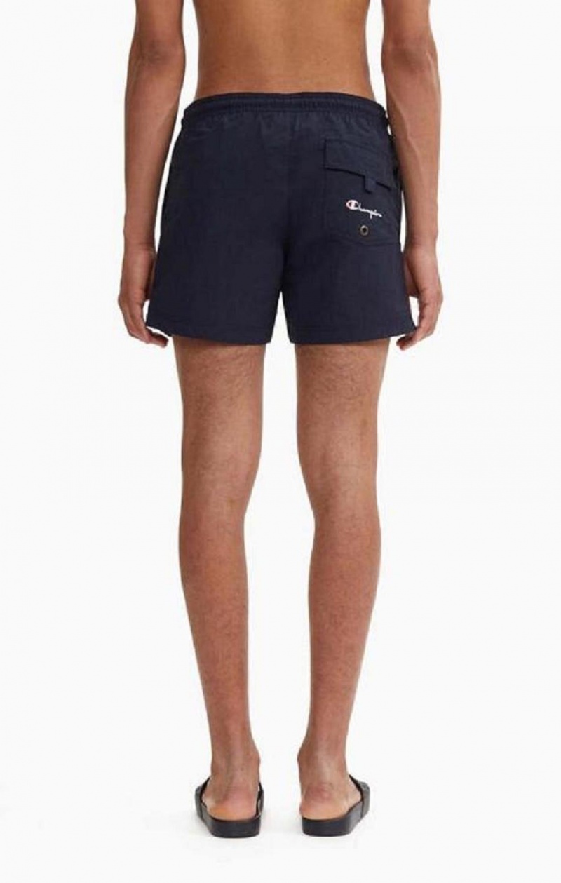 Vetement de Bain Champion Contrast Seam Detail Swim Shorts Homme Bleu Foncé | 1853-YJBTK