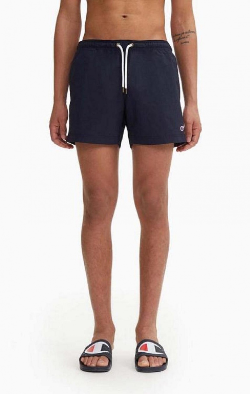 Vetement de Bain Champion Contrast Seam Detail Swim Shorts Homme Bleu Foncé | 1853-YJBTK